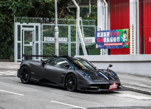 1 trong 20 chiếc Pagani Huayra BC được sản xuất trên toàn thế giới là của đại gia Hồng Kông