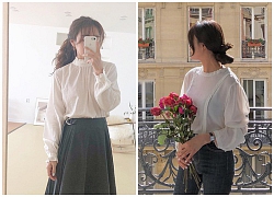 16 gợi ý diện áo blouse dài tay vừa đẹp vừa xinh, đảm bảo bạn sẽ muốn mặc mãi trong thời điểm giao mùa này