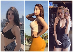 Ba hot girl phòng tập sở hữu vóc dáng bốc lửa