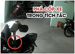 Cận cảnh những màn phá cốp xe máy trộm đồ trong tích tắc ở Đà Nẵng