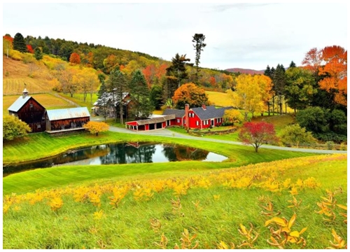 Ngắm 5 thị trấn đẹp nhất ở New England