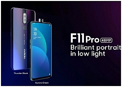 Oppo nhá hàng smartphone F11 Pro camera 48 MP