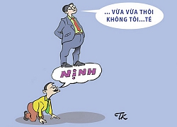 Chùm tranh biếm họa 'Siêu nịnh'