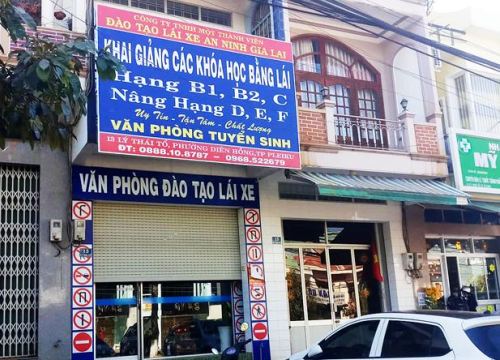 Cơ sở đào tạo lái xe 'bao đậu 100%' ở Gia Lai bất ngờ đổi tên