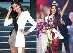 Hoàng Thuỳ lần đầu chia sẻ về &#8216;mèo xám&#8217; Catriona Gray trên sóng Philippines, khán giả quốc tế hết lời khen ngợi!