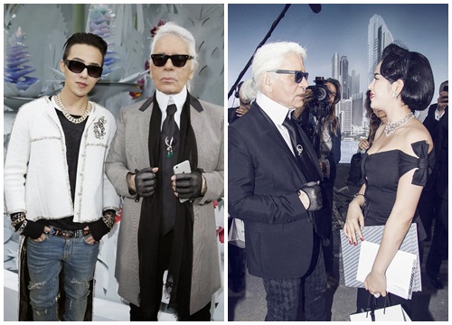 Lý Nhã Kỳ một trong những sao Á hiếm hoi được gặp gỡ 'Ông hoàng Chanel' Karl Lagerfeld