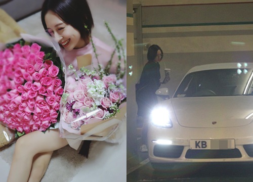 Mỹ nhân TVB được đại gia tặng Porsche biển 'thửa' ngày Valentine