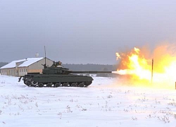 Quân đội Ukraine hớn hở khoe &#8220;cơ bắp&#8221; với 100 tăng T-64 cải tiến