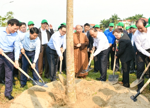 Thủ tướng mong mỗi gia đình Thủ đô trồng một cây, tạo nét đẹp mới của Hà thành