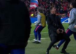 HLV Atletico Madrid giải thích lý do ăn mừng phản cảm khi thấy học trò chọc thủng lưới đội bóng của Ronaldo