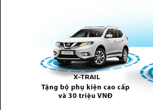 Nissan lì xì tiền mặt lên đến 30 triệu đồng cho khách hàng mua xe trong tháng 2