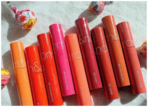 ROMAND khiến các tín đồ son Hàn phải nức nở với dòng son mùa hè Juicy Lasting Tint