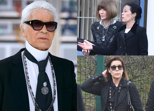 Tang lễ huyền thoại Karl Lagerfeld: Công chúa Monaco, tổng biên tạp chí Vogue cùng dàn siêu mẫu đến tiễn đưa