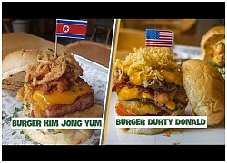 Đi ăn thử burger Kim Jong Yum và burger Durty Donald ăn theo thượng đỉnh Mỹ-Triều ở Hà Nội