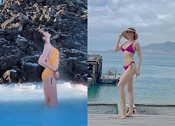 Diện bikini gợi cảm, Tóc Tiên - Bảo Anh uốn éo phô diễn hình thể 'chiêu đãi' thị lực người nhìn