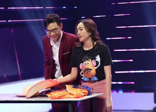 Diệu Nhi uể oải, bí xị trong gameshow vì trò chơi dễ khiến "gia đình tan nát"