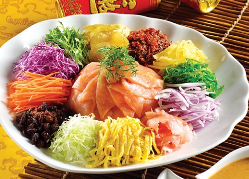 Món salad 'giàu sang' của Singapore