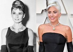 Phát sốt vì vòng kim cương siêu to của Lady Gaga trên thảm đỏ Oscar: Tới cả nghìn tỉ, Audrey Hepburn cũng từng đeo