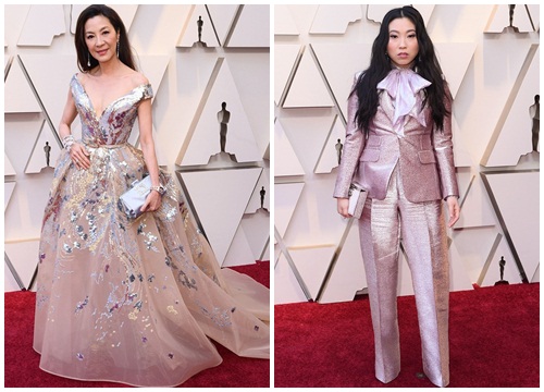 Thảm đỏ Oscar 2019: Dương Tử Quỳnh diện đầm cổ tích bên dàn "Con nhà siêu giàu châu Á", dàn mỹ nhân thi nhau "chặt chém"