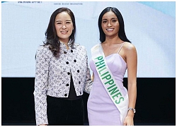 Diện váy 3D ngọt ngào, Nhật Hà xinh đẹp ghi điểm bên bà chủ tịch Miss International Queen 2019