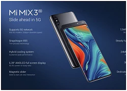 Xiaomi công bố phiên bản 5G của flagship Mi Mix 3 với camera trượt