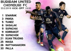 Xuân Trường ra mắt Thai-League: &#8220;Ông chủ&#8221; tuyến giữa khuấy đảo cùng Buriram