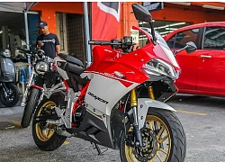 Cận cảnh môtô đẹp như "quỷ đỏ" Ducati giá chỉ 55,8 triệu đồng