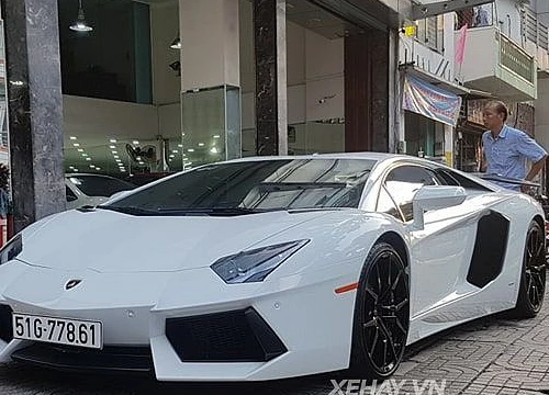 "Chạm mặt" Lamborghini Aventador "bí ẩn" nhất Việt Nam