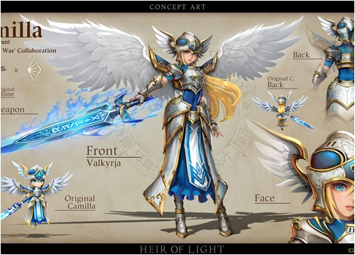 Heir of Light x Summoners War bản update kết hợp giữa hai tựa game khủng của Hàn Quốc đã chính thức ra mắt