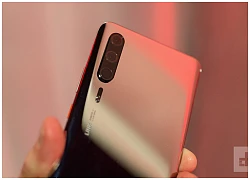 Huawei P30 và P30 Pro lộ ảnh báo chí, màn hình giọt nước cực nhỏ, 4 camera sau