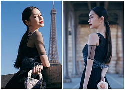 Khoảnh khắc đẹp "nín thở" của Angelababy tại kinh đô thời trang Paris