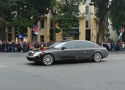 Maybach 62S của ông Kim Jong-Un đem sang Việt Nam khác gì so với xe của Chủ tịch Trung Nguyên?