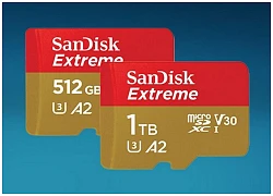 Micron và SanDisk ra mắt thẻ nhớ microSD dung lượng 1TB