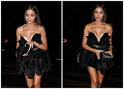 Hoa hậu Olivia Culpo mặc váy trễ nải, khoe 'núi đôi' táo bạo