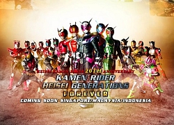 'Kamen Rider Heisei Generations Forever' phá kỉ lục doanh thu của 'Heisei Kamen Rider'