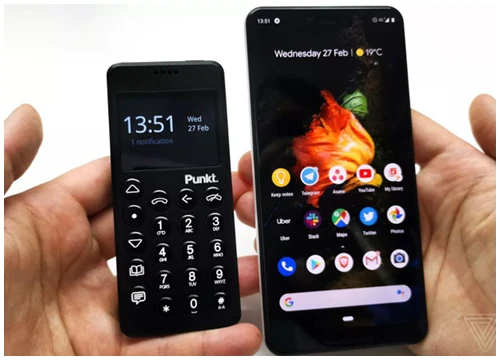 Punkt MP02, smartphone Android dành cho những ai thích sự tối giản