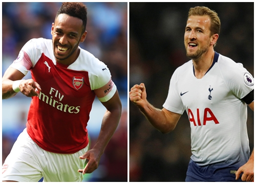 Tottenham vs Arsenal: Kane và Aubameyang tranh tiền đạo số 1 London