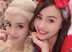 Angelababy mở tiệc sinh nhật, chồng con không có mặt