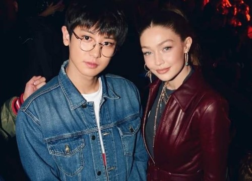 Cao tận 1m85, Chanyeol sao lại như nhóc tỳ bên Gigi Hadid và dàn mỹ nhân Hollywood thế này?