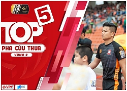 Clip: 5 pha cứu thua xuất thần nhất vòng 2 V-League 2019