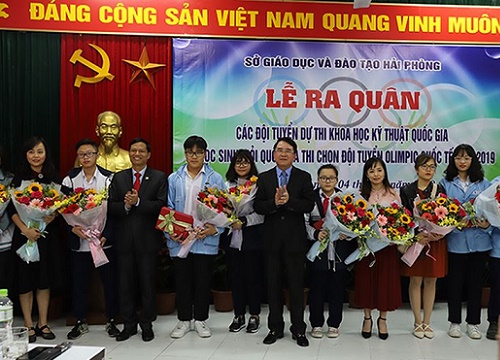 Hải Phòng thi chọn học sinh giỏi và thi khoa học kỹ thuật quốc gia