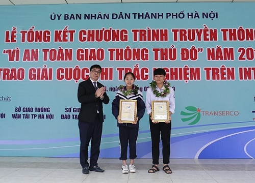 Hơn 100.000 học sinh tham gia cuộc thi 'Vì An toàn giao thông Thủ đô'