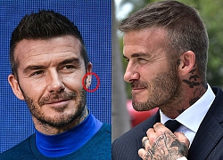 Beckham lại "dính mực", xăm ở vị trí hiểm hóc ít người ngờ tới