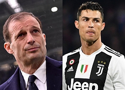 HLV Juventus lên tiếng về tình hình chấn thương của Ronaldo