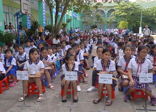 Sóc Trăng: 176 học sinh Tiểu học hào hứng dự thi viết chữ đẹp cấp tỉnh