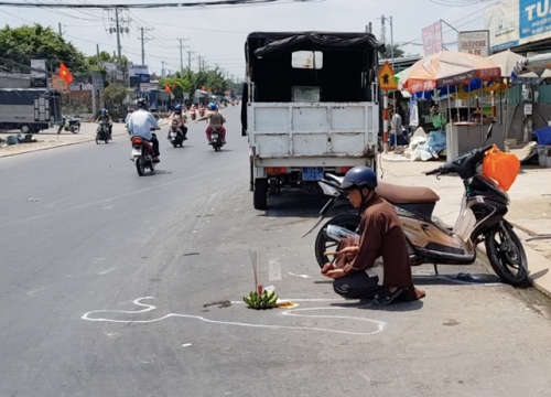 Tử vong sau va chạm với container, anh thợ hồ bỏ lại 3 con nhỏ