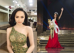 Cận kề thời khắc trao vương miện Miss International Queen 2019, Hương Giang đăng vội dòng status đầy tình cảm!