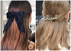 Chanel mang đến những chiếc kẹp tóc ấn tượng và xu hướng mới đến Paris Fashion Week