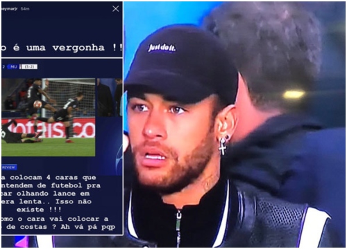 Neymar thẫn thờ nhìn MU lập kỳ tích: Cả giận mất khôn, thóa mạ trọng tài