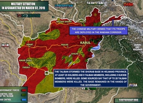 Taliban tấn công căn cứ quân sự có lính Mỹ